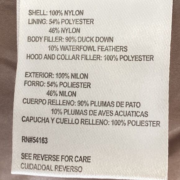 Andrew Marc Women's Premium Down Quilted Black Puffer Coat Lightweight Sz L - Picture 11 of 14